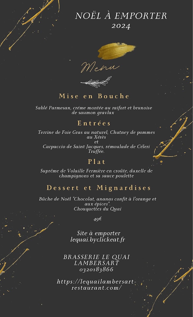 Menu Le Quai - Christophe Scherpereel-1